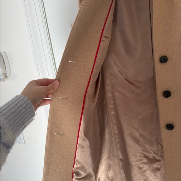J. Crew Camel Wool Coat - Picture 3 of 7